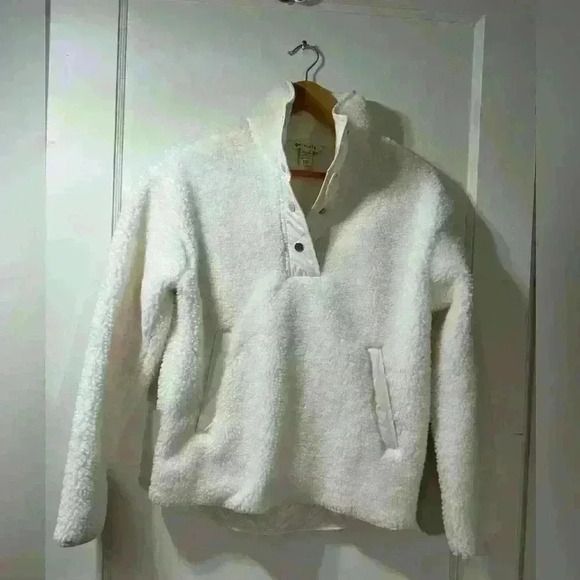 ATHLETA Cozy Sherpa Snap Sweatshirt - Picture 4 of 7